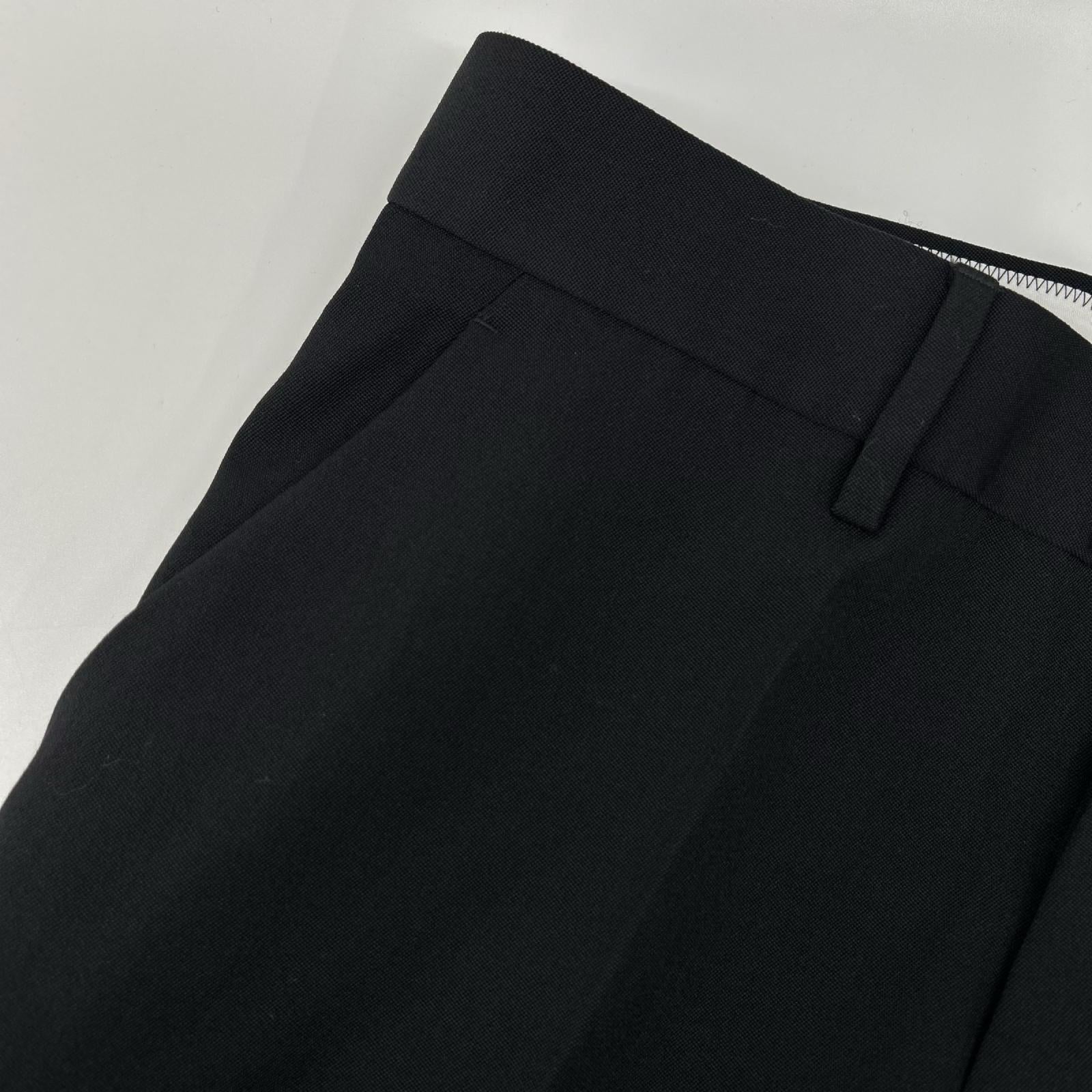 DSQUARED2 ディースクエアード S75KB0395 24年製 ブラック ウール スラックス パンツ ボトムス