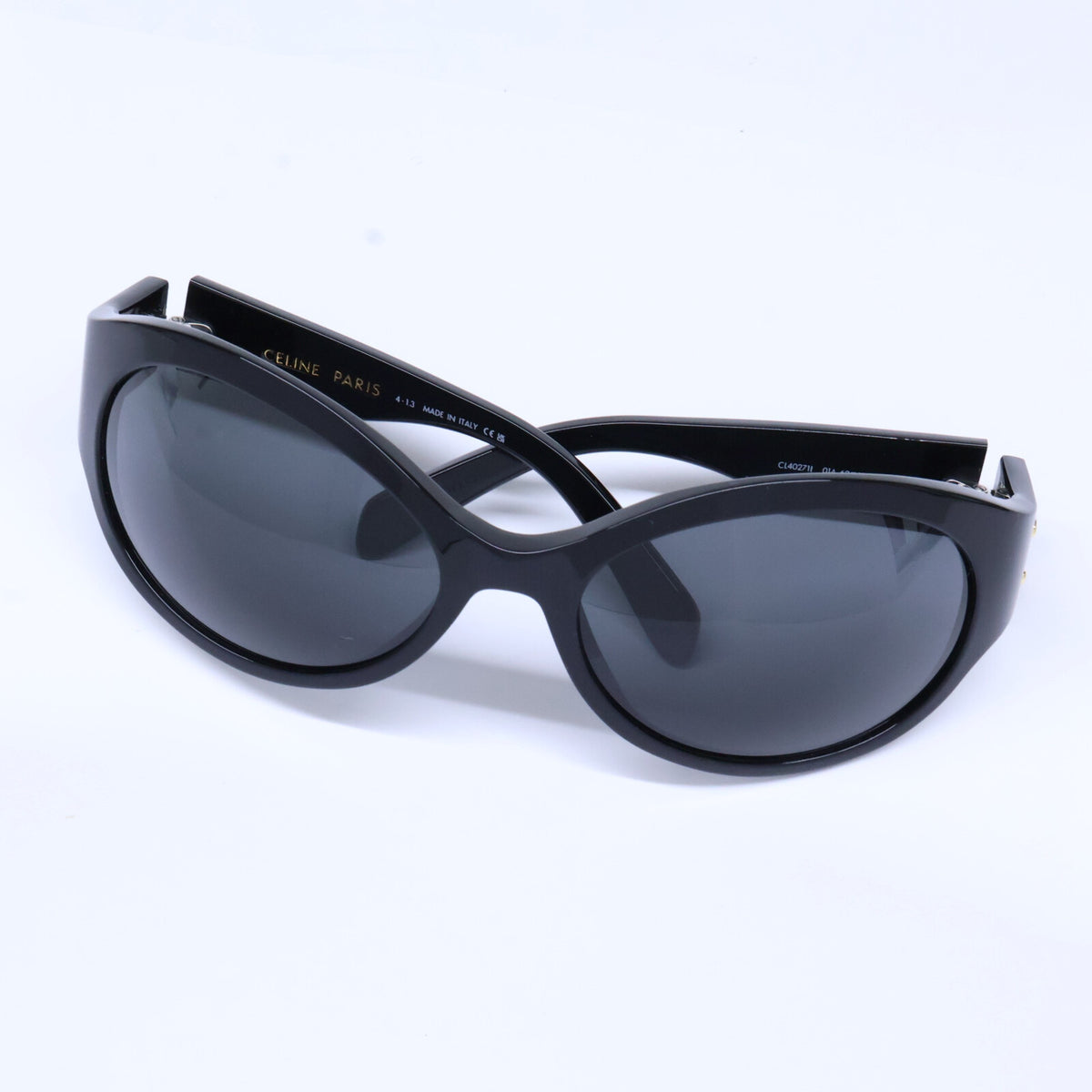 CELINE セリーヌ 【新品同様】CL40271I 01A トリオンフ オーバルシェイプ サングラス