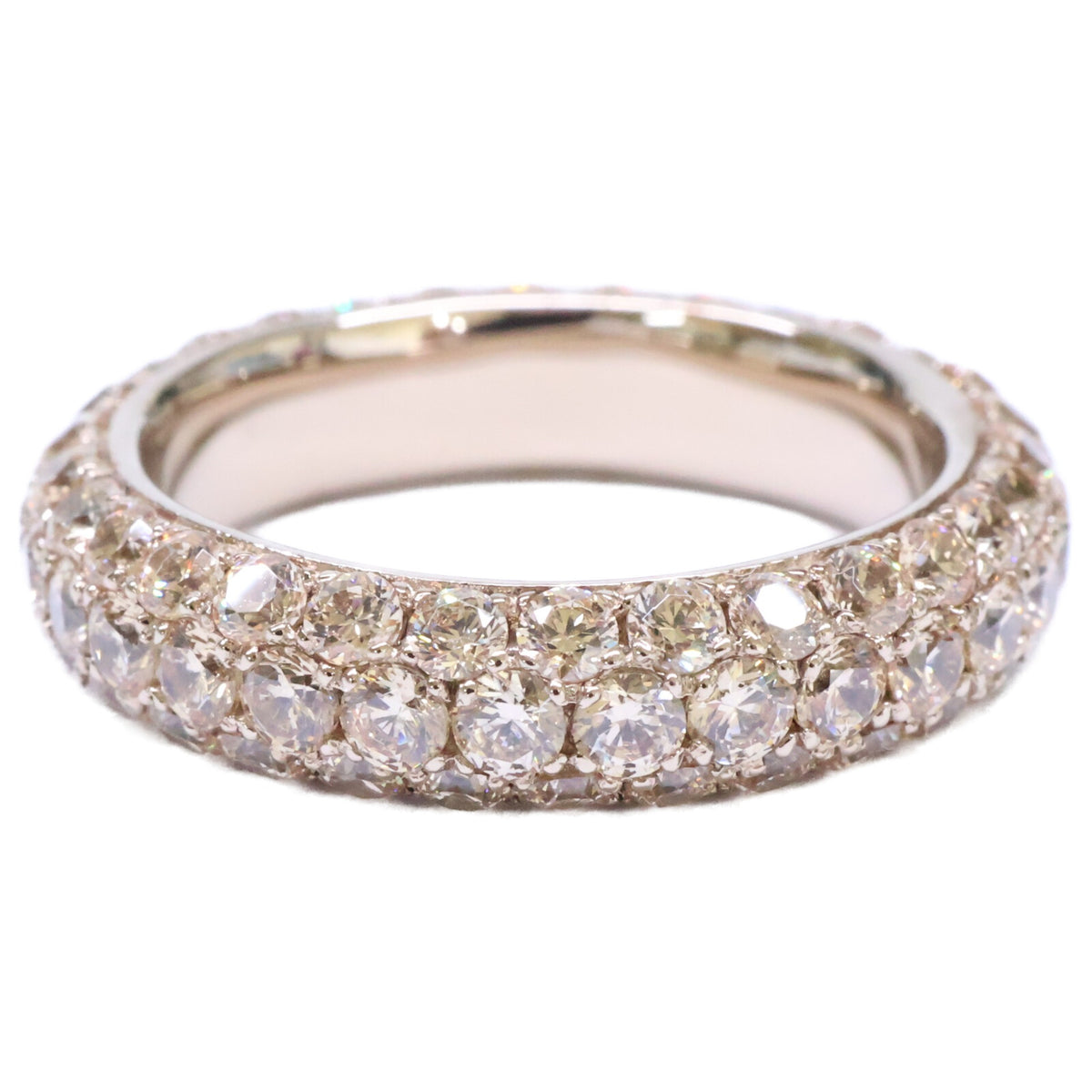 ete エテ 【美品】ete bijoux エテビジュー 925 Tone トーン ビジュー ハロー リング 指輪