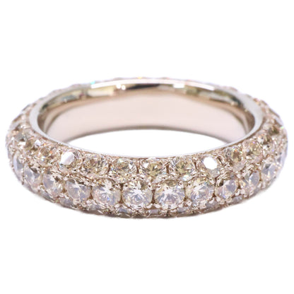 ete エテ 【美品】ete bijoux エテビジュー 925 Tone トーン ビジュー ハロー リング 指輪