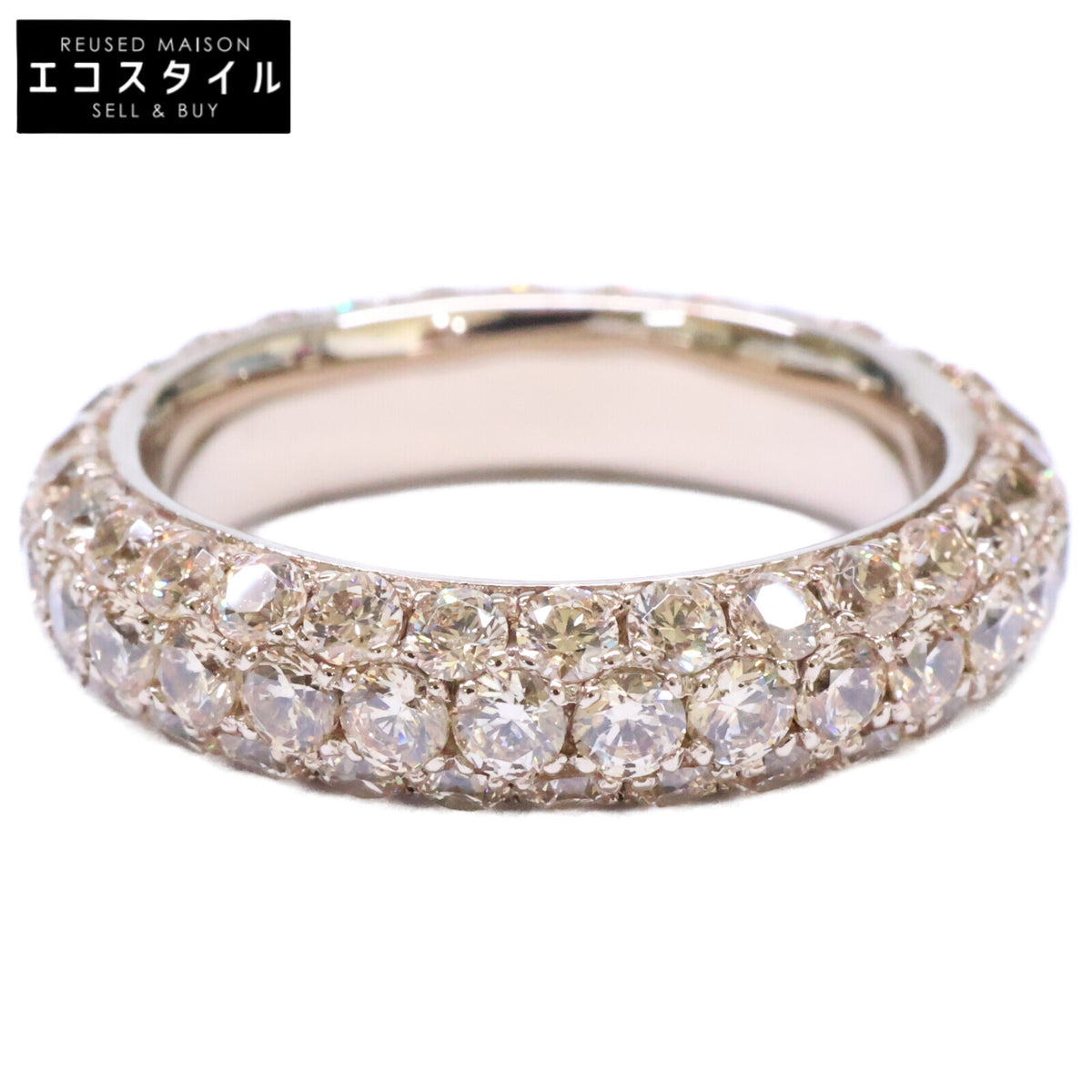ete エテ 【美品】ete bijoux エテビジュー 925 Tone トーン ビジュー ハロー リング 指輪