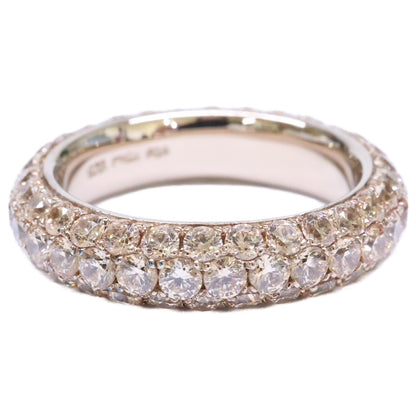 ete エテ 【美品】ete bijoux エテビジュー 925 Tone トーン ビジュー ハロー リング 指輪