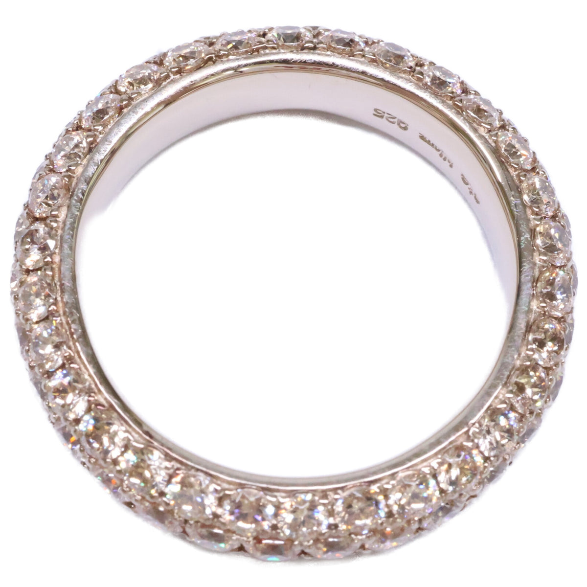 ete エテ 【美品】ete bijoux エテビジュー 925 Tone トーン ビジュー ハロー リング 指輪