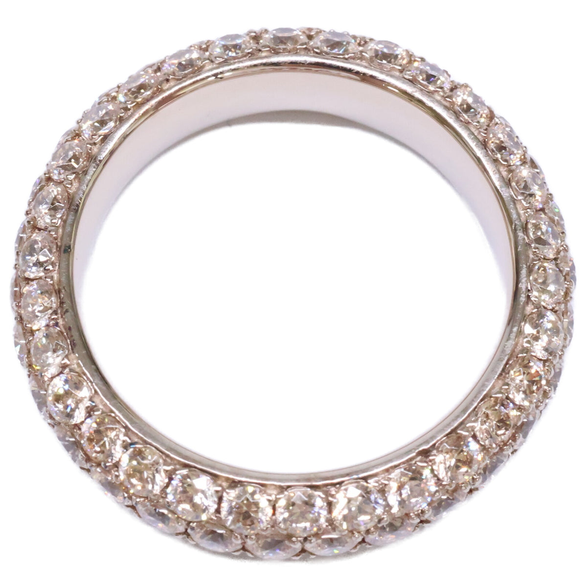 ete エテ 【美品】ete bijoux エテビジュー 925 Tone トーン ビジュー ハロー リング 指輪