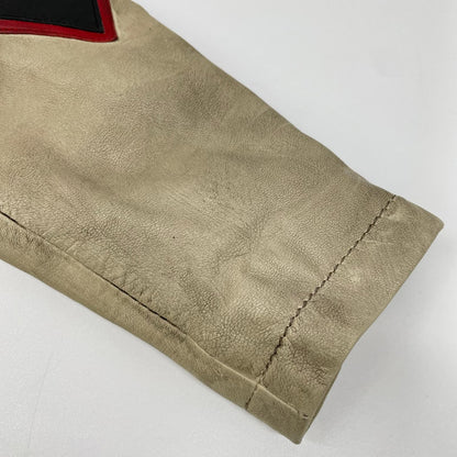 DIESEL ディーゼル ベージュ ラムレザー ヴィンテージ加工 ワイルド スピリット ジャケット ジャケット