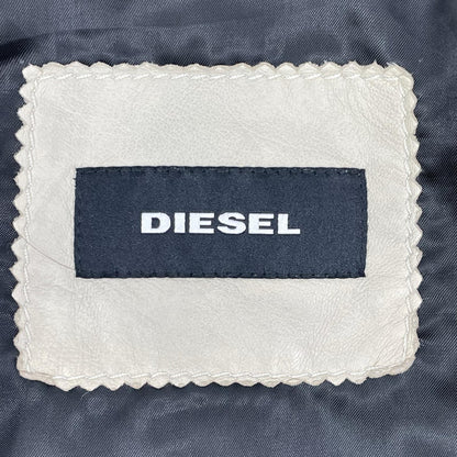 DIESEL ディーゼル ベージュ ラムレザー ヴィンテージ加工 ワイルド スピリット ジャケット ジャケット