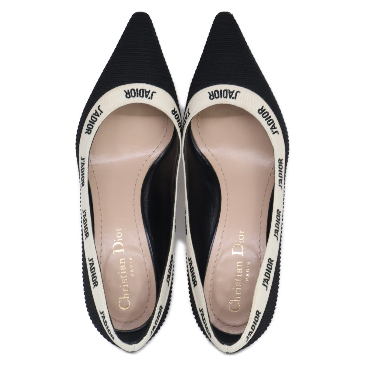 DIOR ディオール J'Adior リボン ヒールパンプス シューズ