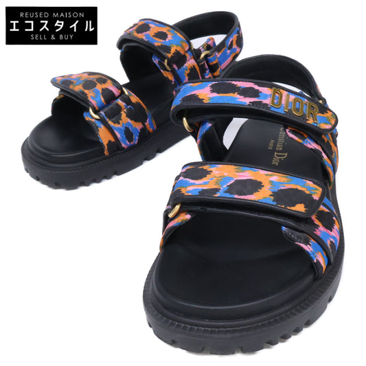 DIOR ディオール 【美品】KCQ549MZS57P36 ディオールアクト ベルクロ サンダル シューズ