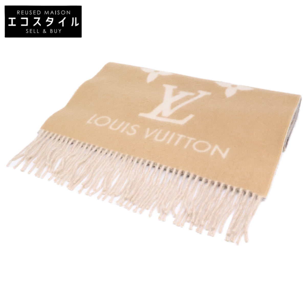 LOUIS VUITTON ルイヴィトン 【美品】M73675 レイキャビック グラディエント マフラー