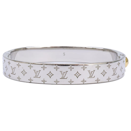 LOUIS VUITTON ルイヴィトン M00249 カフ・ナノグラム バングル