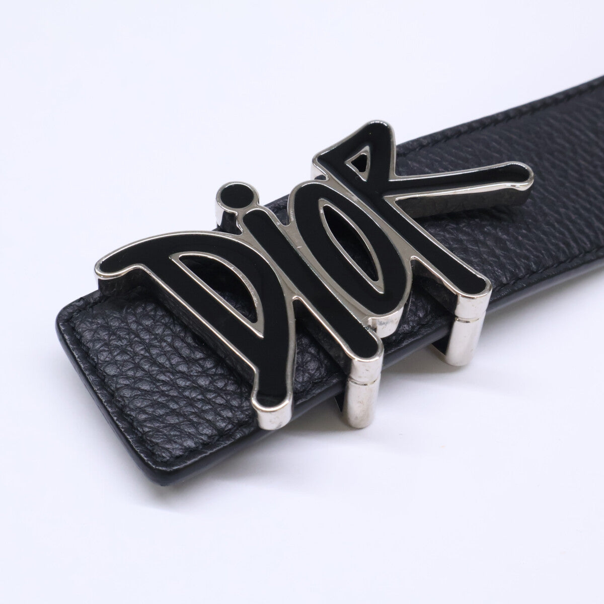 DIOR ディオール x Shawn Stussy ショーンステューシー 20AW ロゴバックル リバーシブルレザー ベルト