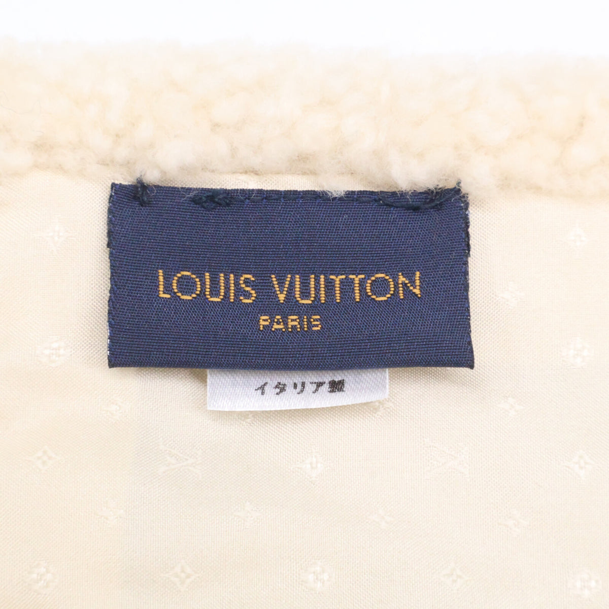 LOUIS VUITTON ルイヴィトン M76452 エシャルプ シャーリングラム ティペット マフラー