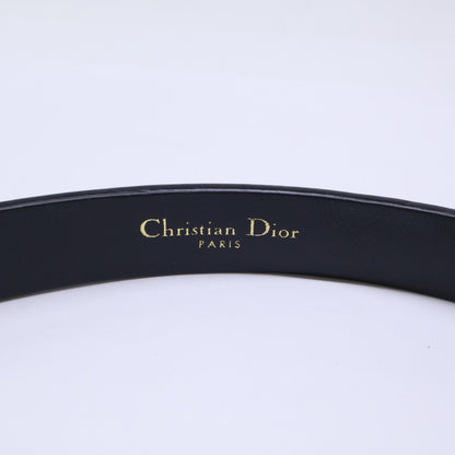 Christian Dior クリスチャンディオール 60-MA-0250 CDバックル レザー ナロー ベルト