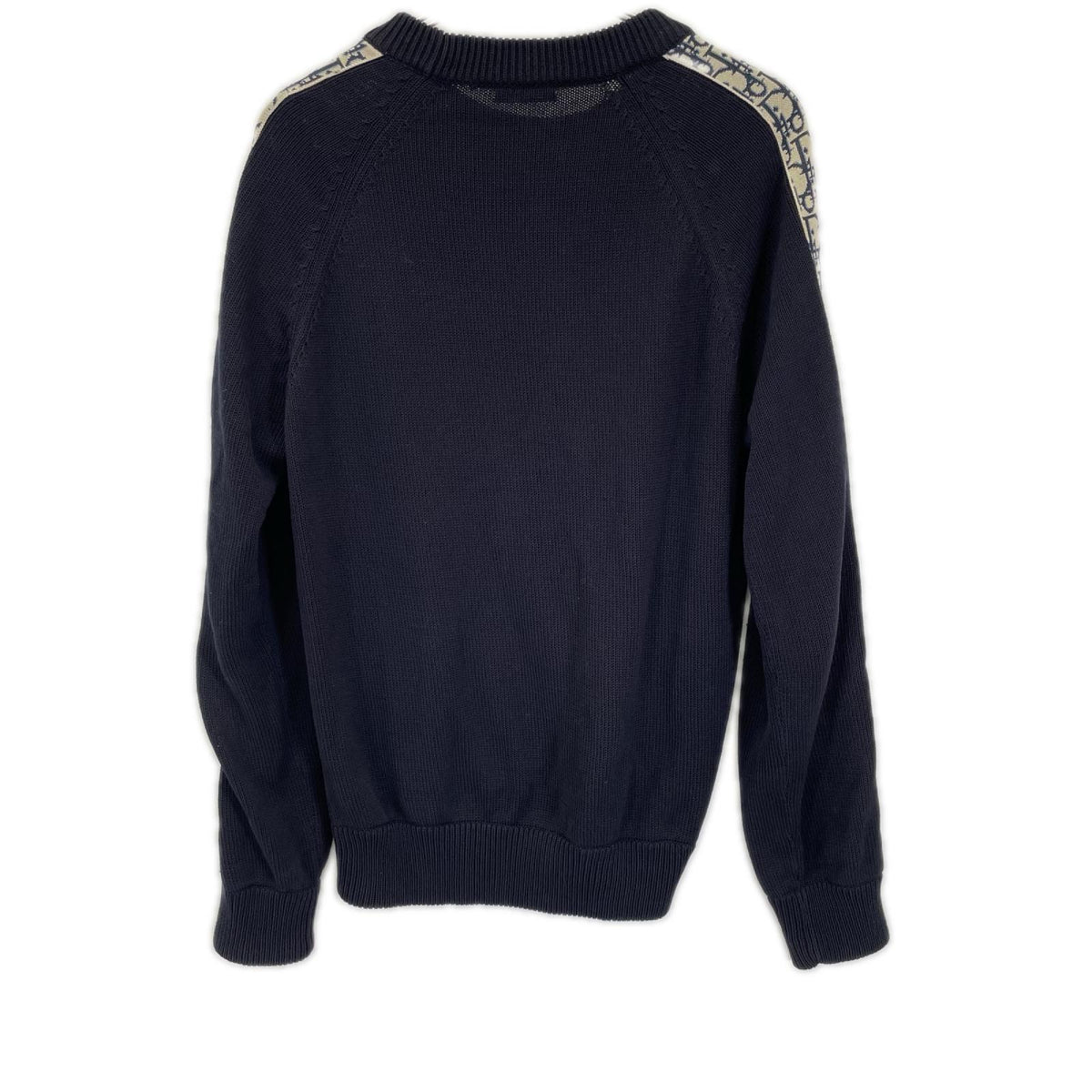 DIOR ディオール 113M638AT187 ネイビー オブリーク トロッター 長袖ニット トップス