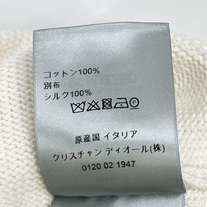 DIOR ディオール 113M638AT187 ホワイト オブリーク トロッター 長袖ニット トップス