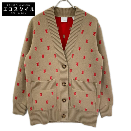 BURBERRY バーバリー 8021032 ブラウン カシミヤ混 カーディガン トップス