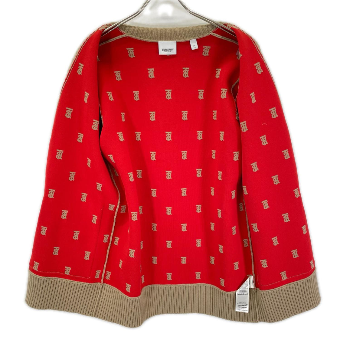 BURBERRY バーバリー 8021032 ブラウン カシミヤ混 カーディガン トップス