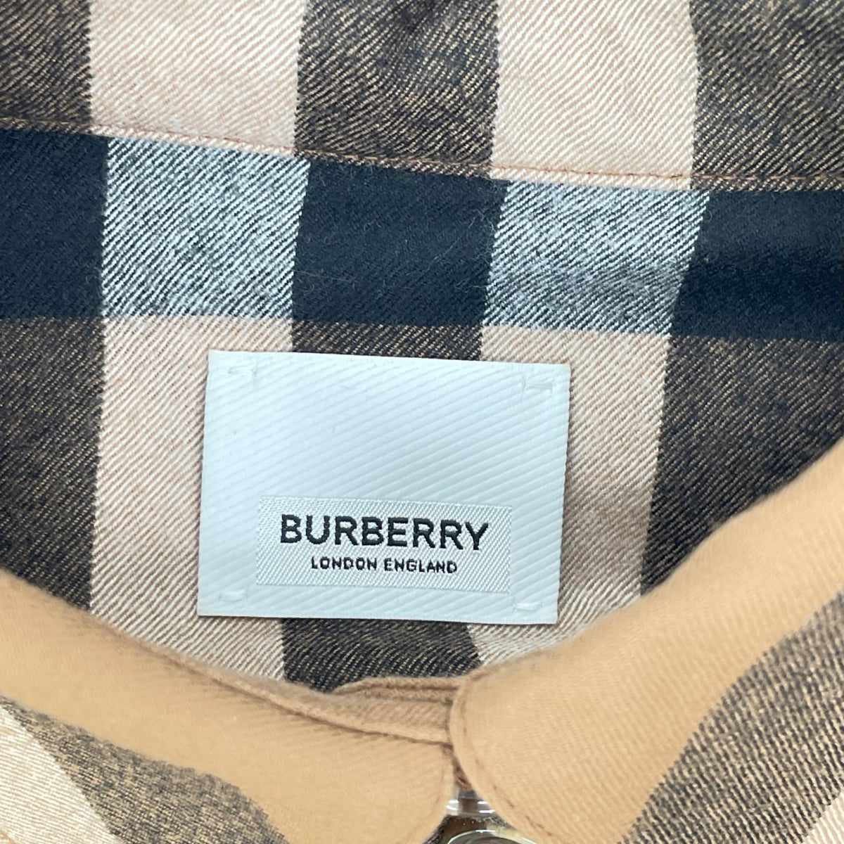 BURBERRY バーバリー 8046712 ブラウン ノバチェック ウール ベルテッド ワンピース ワンピース