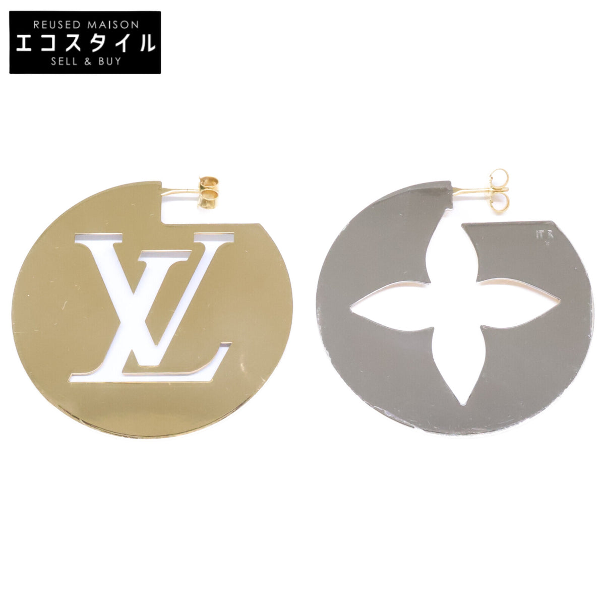 LOUIS VUITTON ルイヴィトン M00394 ブックルドレイユ パーフェクトマッチ ピアス
