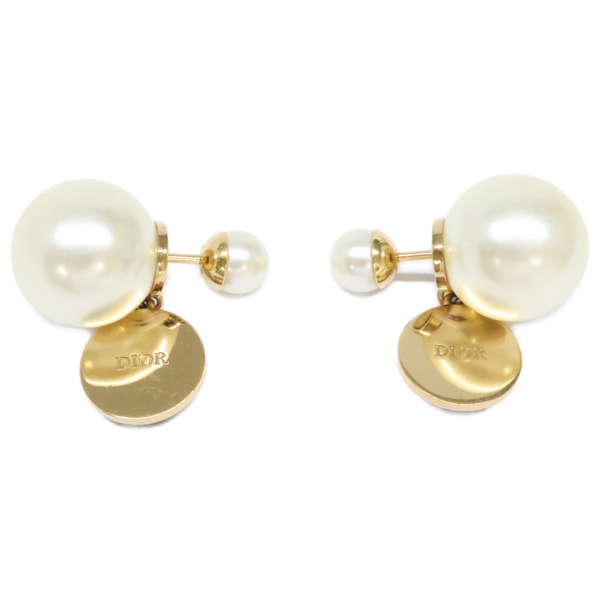 DIOR ディオール Dior Tribales ディオール トライバル CDシグネチャー レジンパール ピアス