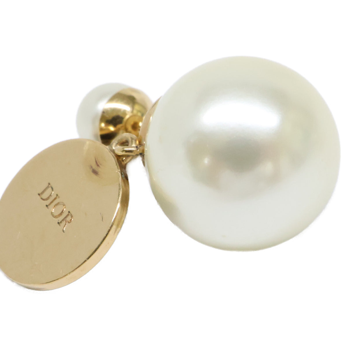 DIOR ディオール Dior Tribales ディオール トライバル CDシグネチャー レジンパール ピアス