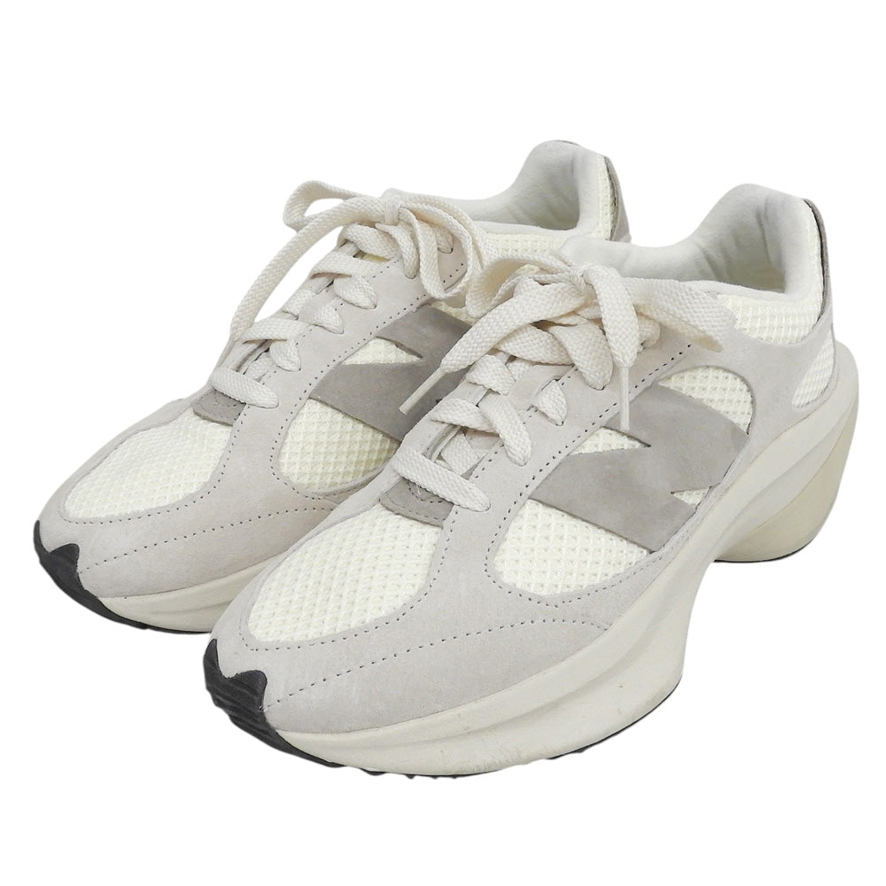 NEW BALANCE ニューバランス 美品 ライフスタイル スニーカー シューズ メンズ 27cm グレー×ホワイト ベージュ UWRPDHSB シューズ