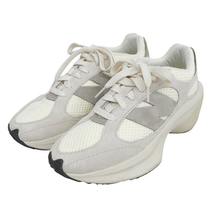 NEW BALANCE ニューバランス 美品 ライフスタイル スニーカー シューズ メンズ 27cm グレー×ホワイト ベージュ UWRPDHSB シューズ