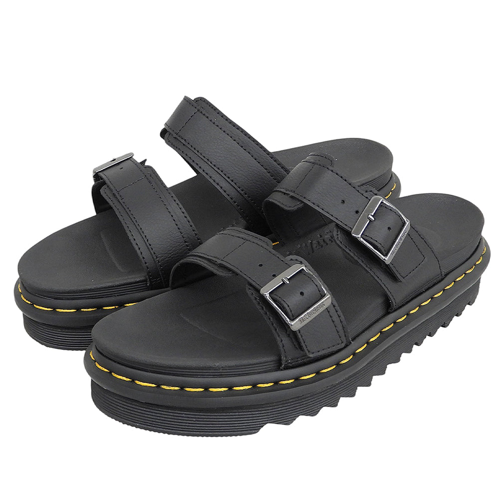 Dr.Martens ドクターマーチン 美品 MYLES マイルス サンダル シューズ メンズ 黒 ブラック 8 シューズ