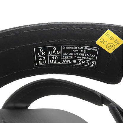 Dr.Martens ドクターマーチン 美品 MYLES マイルス サンダル シューズ メンズ 黒 ブラック 8 シューズ