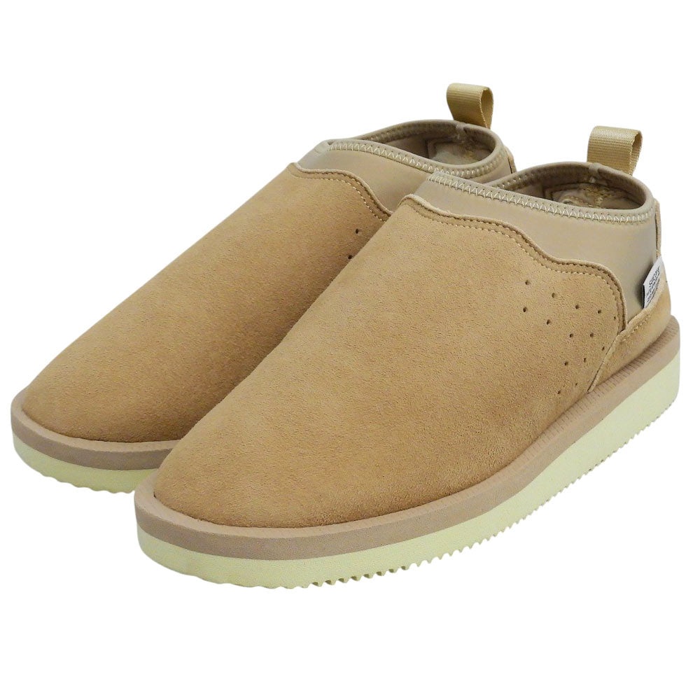 suicoke スイコック 新品同様 ビブラムソール ムートンスニーカー シューズ レディース ベージュ 24cm OG-073VM2-MID/RON-VM2-MID シューズ