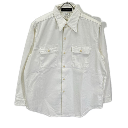 MADISON BLUE マディソンブルー ホワイト HAMPTON BACK SATIN SHIRT ハンプトン バックサテンシャツ トップス
