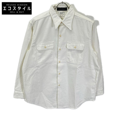 MADISON BLUE マディソンブルー ホワイト HAMPTON BACK SATIN SHIRT ハンプトン バックサテンシャツ トップス