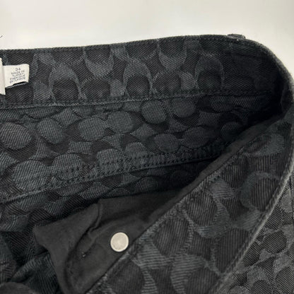 COACH コーチ CL363 ブラック シグネチャー デニム パンツ ボトムス