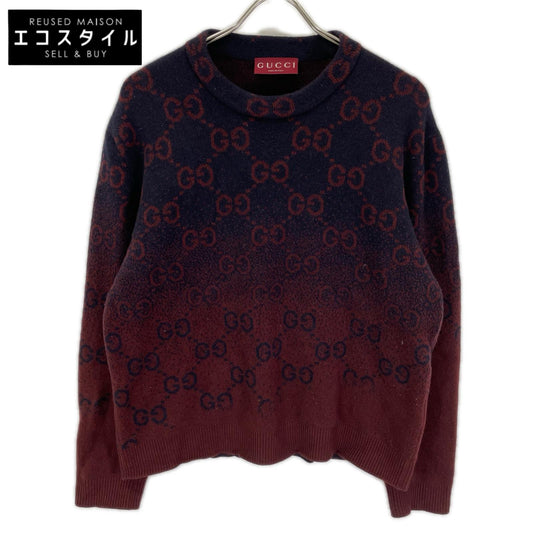 GUCCI グッチ 788533 xkd42 レッド GG総柄 ニットトップス トップス