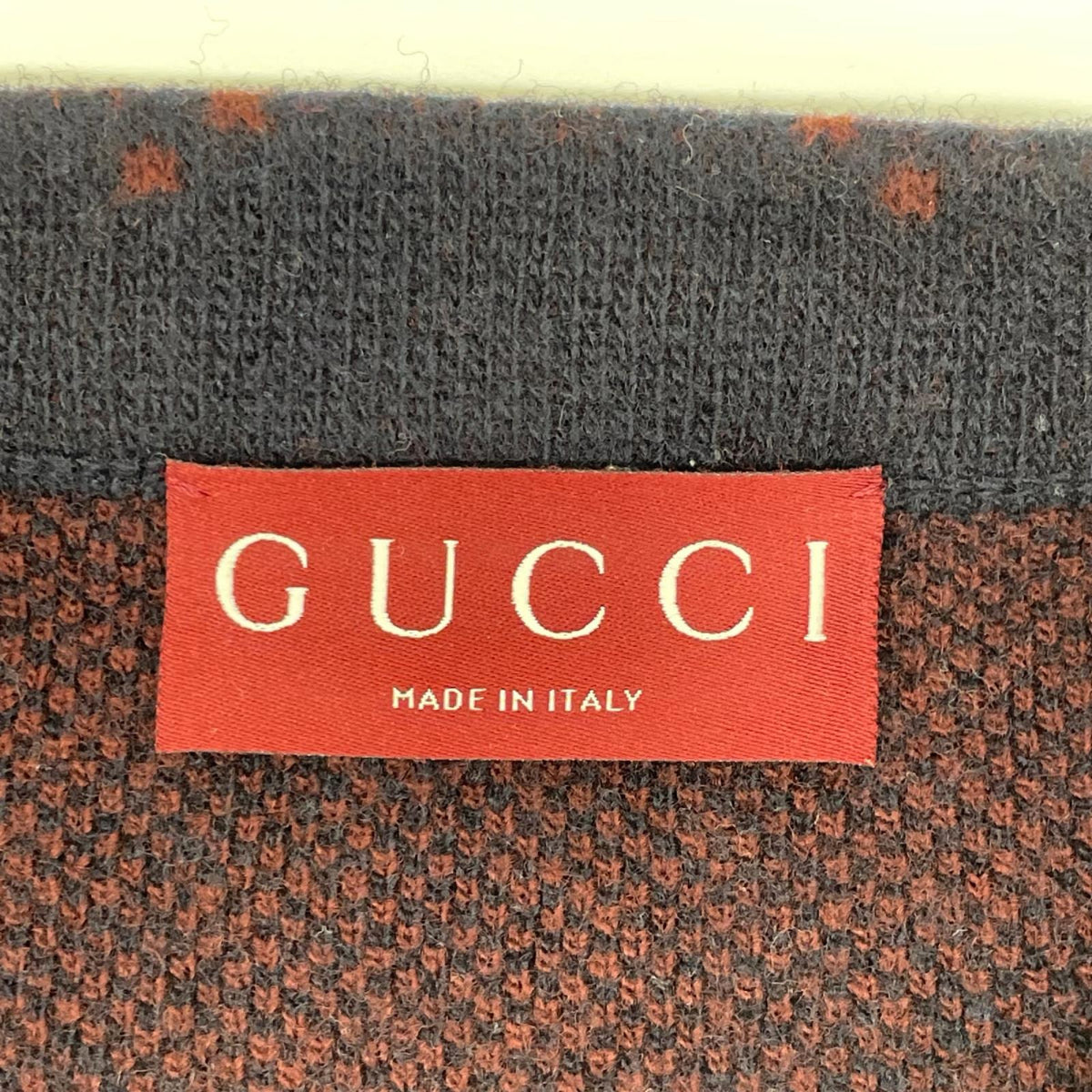 GUCCI グッチ 788533 xkd42 レッド GG総柄 ニットトップス トップス