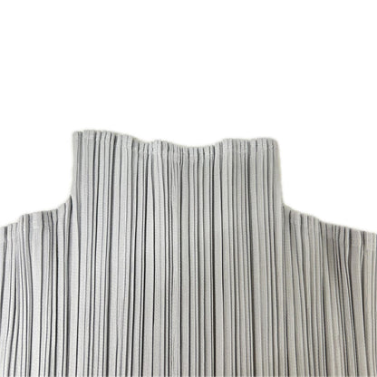 PLEATS PLEASE プリーツプリーズ PP55-JK106 ライトグレー プリーツ ハイネックロングスリーブカットソー トップス