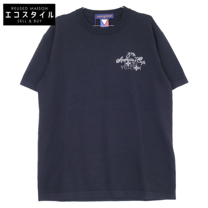 LOUIS VUITTON ルイヴィトン 【美品/国内正規/24年製】RM242MH OY8 HRN57W Embellished 37thアメリカズカップ 半袖ニットセーター トップス