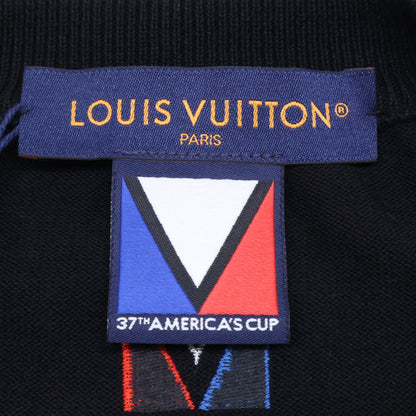 LOUIS VUITTON ルイヴィトン 【美品/国内正規/24年製】RM242MH OY8 HRN57W Embellished 37thアメリカズカップ 半袖ニットセーター トップス