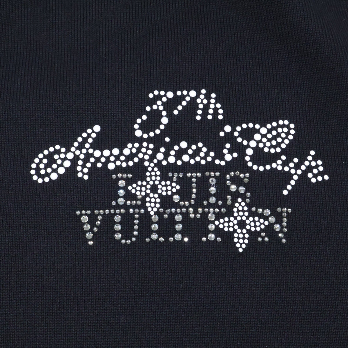 LOUIS VUITTON ルイヴィトン 【美品/国内正規/24年製】RM242MH OY8 HRN57W Embellished 37thアメリカズカップ 半袖ニットセーター トップス