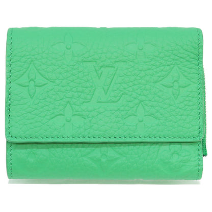 LOUIS VUITTON ルイヴィトン M25848 モノグラムトリヨン バンブーグリーン ポルトフォイユパイロット 3つ折り財布 三つ折り財布（小銭入れあり）