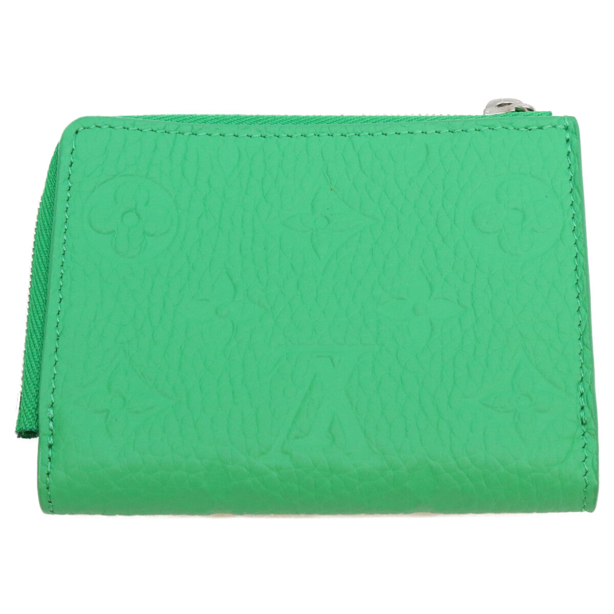 LOUIS VUITTON ルイヴィトン M25848 モノグラムトリヨン バンブーグリーン ポルトフォイユパイロット 3つ折り財布 三つ折り財布（小銭入れあり）