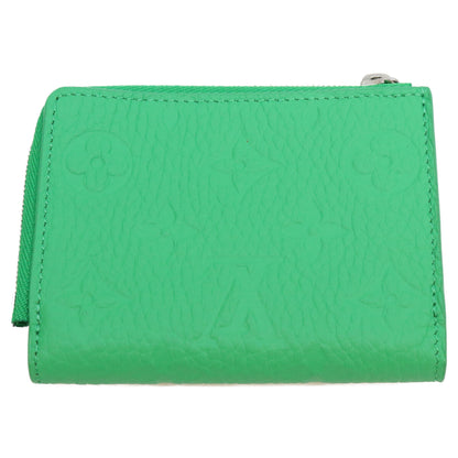 LOUIS VUITTON ルイヴィトン M25848 モノグラムトリヨン バンブーグリーン ポルトフォイユパイロット 3つ折り財布 三つ折り財布（小銭入れあり）