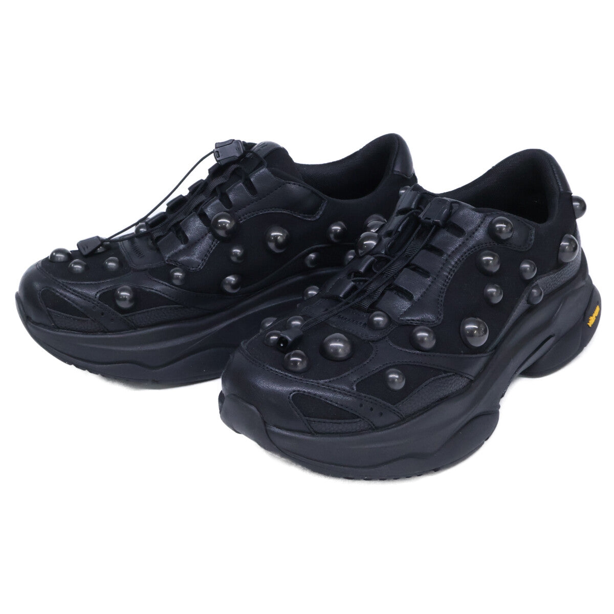 Y's ワイズ 【美品/26SS】YK-E01-993-2 SYNTHETIC LEATHER DOT DAD SNEAKER ダッドスニーカー シューズ