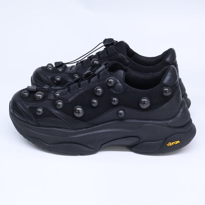 Y's ワイズ 【美品/26SS】YK-E01-993-2 SYNTHETIC LEATHER DOT DAD SNEAKER ダッドスニーカー シューズ