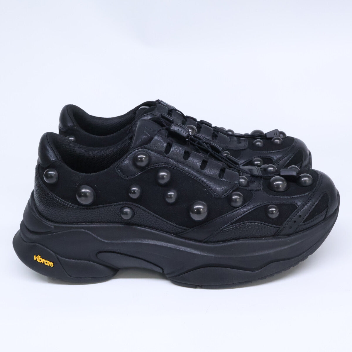 Y's ワイズ 【美品/26SS】YK-E01-993-2 SYNTHETIC LEATHER DOT DAD SNEAKER ダッドスニーカー シューズ