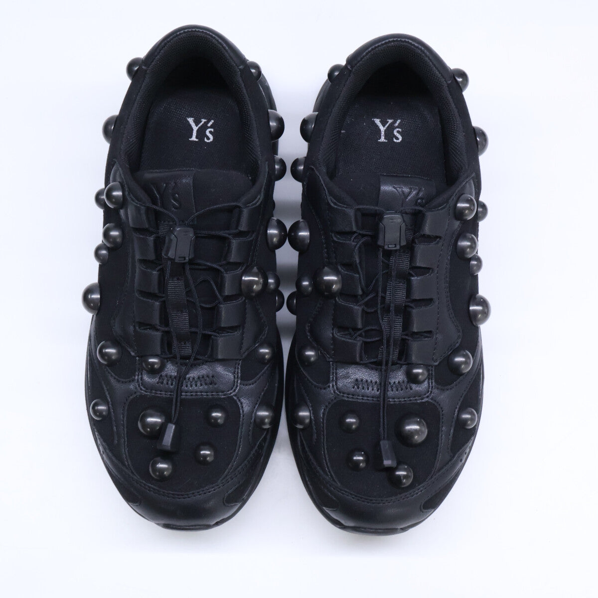 Y's ワイズ 【美品/26SS】YK-E01-993-2 SYNTHETIC LEATHER DOT DAD SNEAKER ダッドスニーカー シューズ