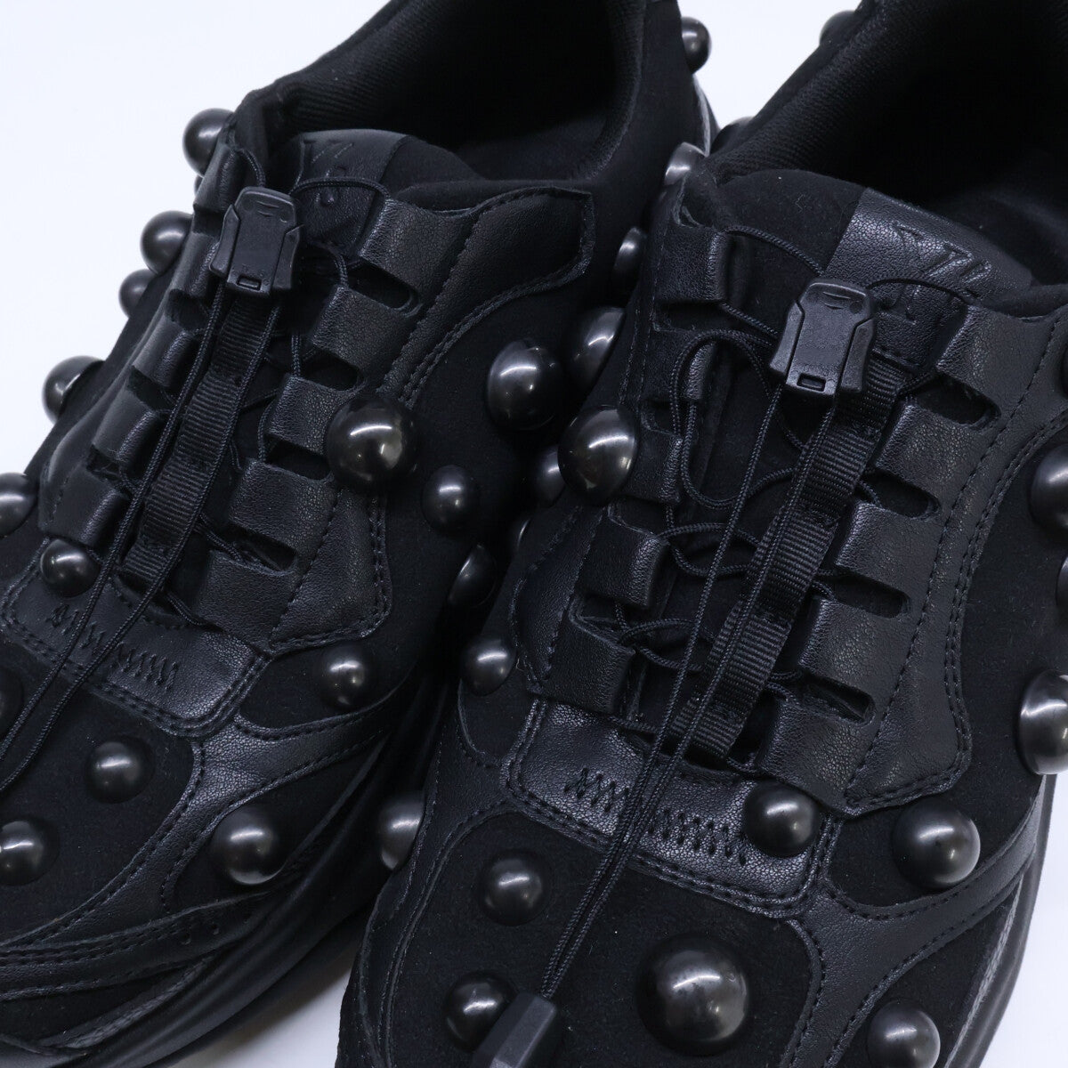 Y's ワイズ 【美品/26SS】YK-E01-993-2 SYNTHETIC LEATHER DOT DAD SNEAKER ダッドスニーカー シューズ