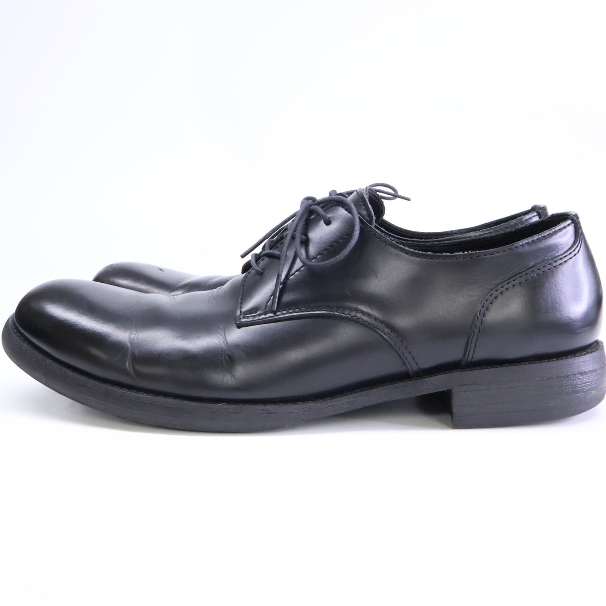 YOHJI YAMAMOTO COSTUME D’HOMME ヨウジヤマモト コスチュームドオム HO-E80-752 レザー プレーントゥ ドレスシューズ シューズ
