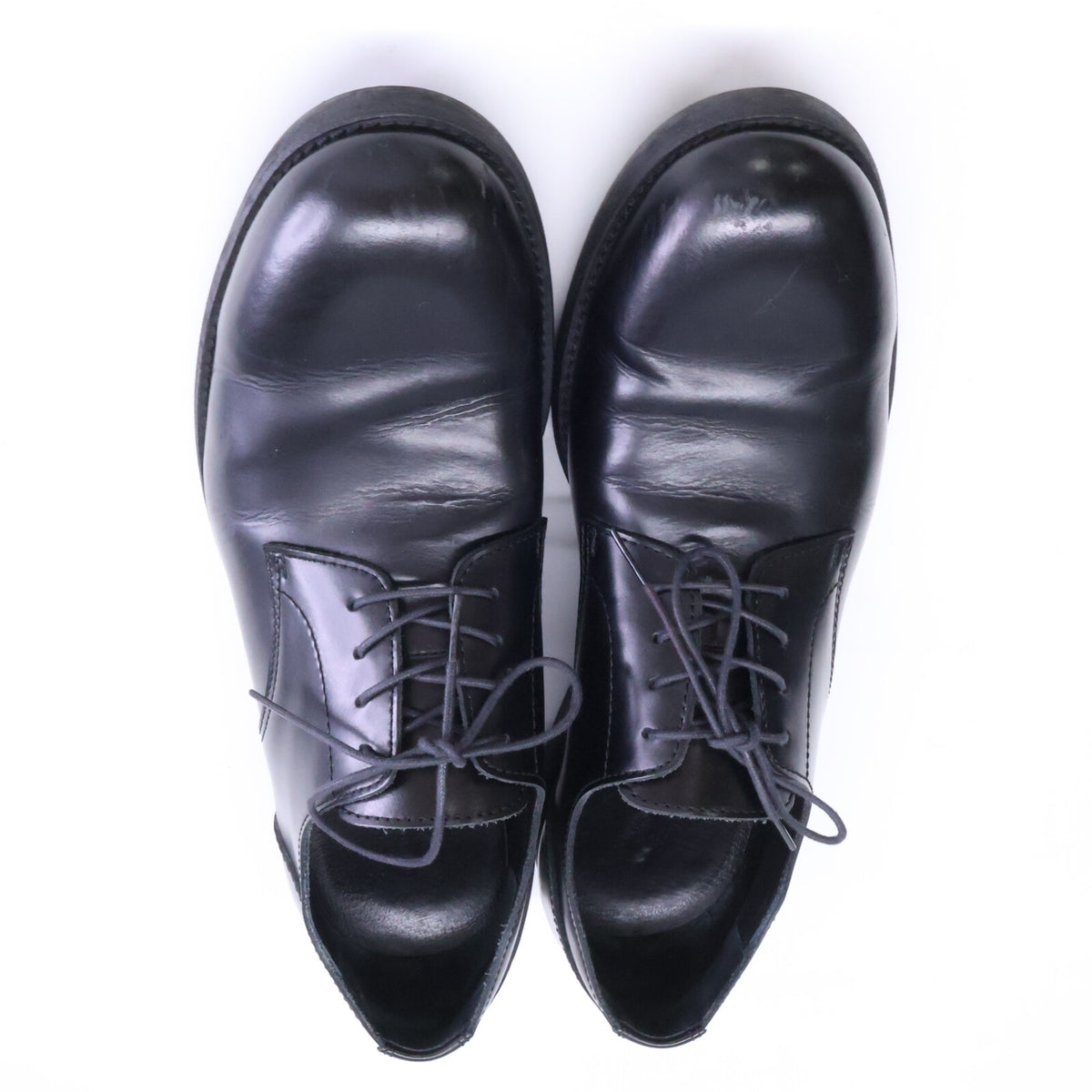 YOHJI YAMAMOTO COSTUME D’HOMME ヨウジヤマモト コスチュームドオム HO-E80-752 レザー プレーントゥ ドレスシューズ シューズ