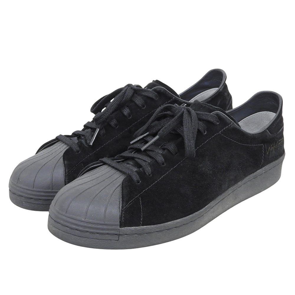 Y-3 ワイスリー KURO SUPERSTAR/スーパースター ローカット スニーカー シューズ メンズ 黒 ブラック 28cm JS4375 シューズ